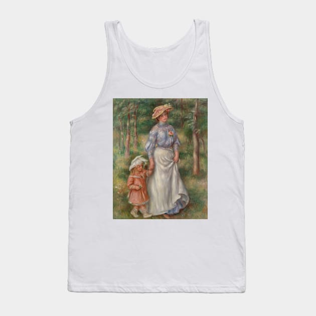 La Promenade by Auguste Renoir Tank Top by Classic Art Stall